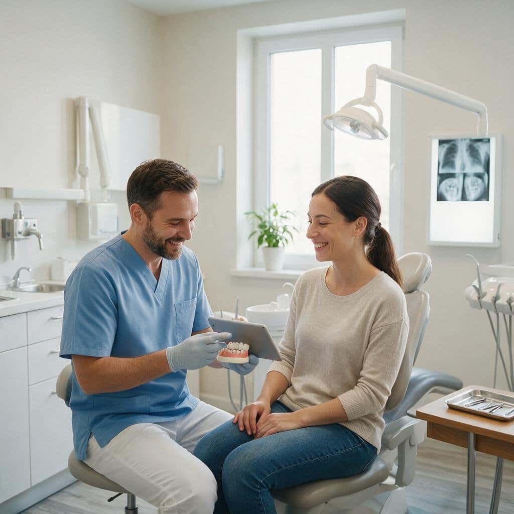 Dental implant consultation with Dr. Richard Malek in Norwalk, CT