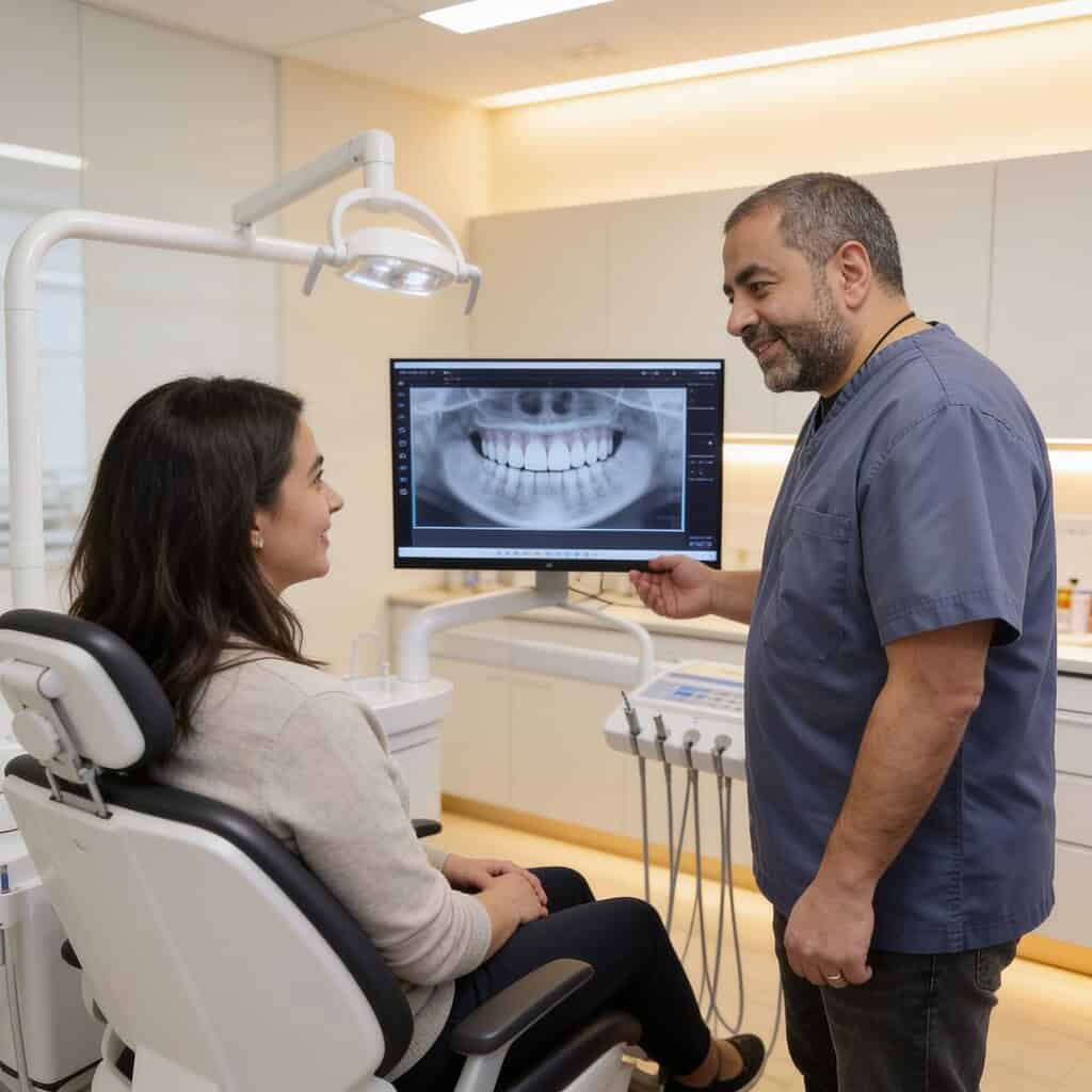 Smile design consultation with Dr. Richard Malek in Norwalk, CT